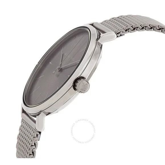 MICHAEL KORS MK7151 GUNMETAL DIAL GUNMETAL STAINLESS MESH BRACELET MENS WATCH